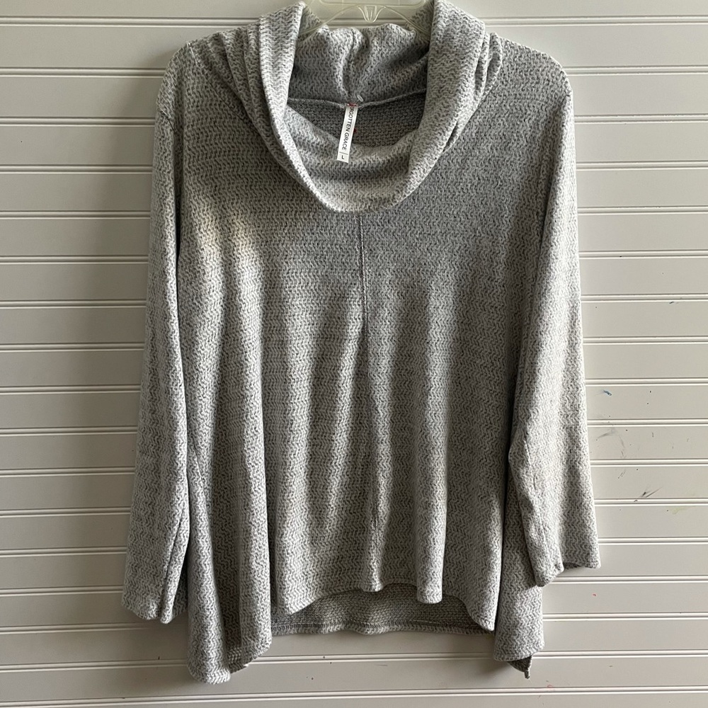 FORGOTTEN GRACE Cowl Neck Sweater L